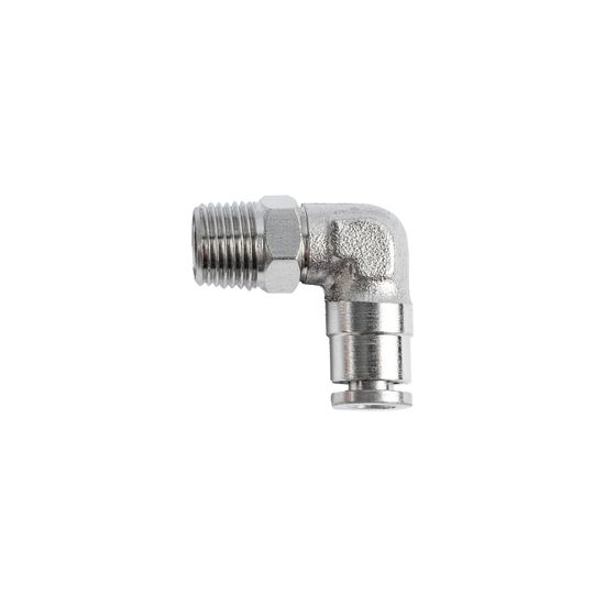 Metal Pu Fitting Elbow 4mm 1/8" M